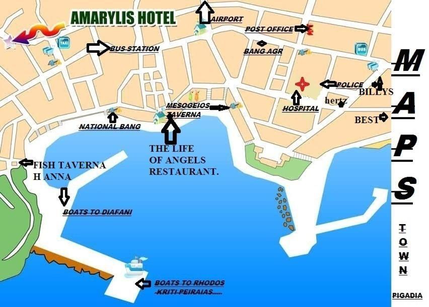 Amaryllis Hotel Karpathos Exteriör bild